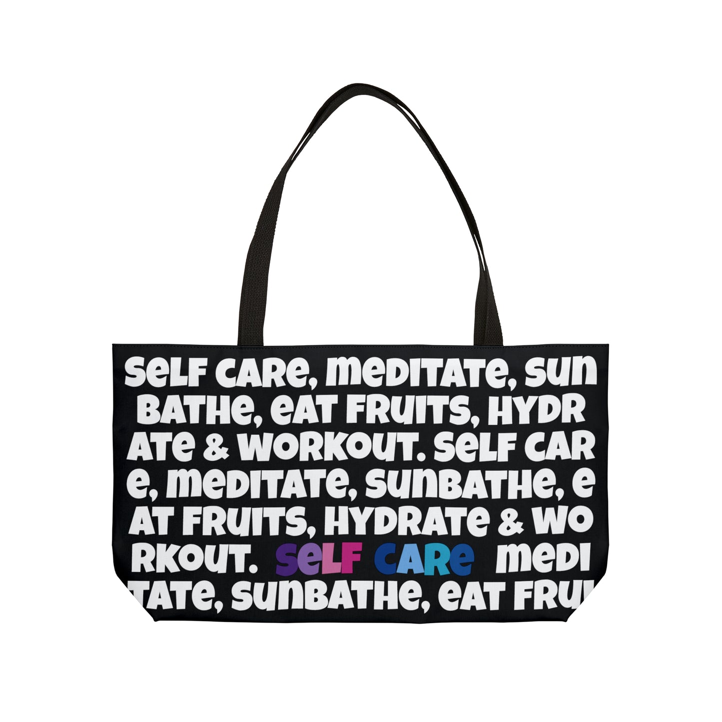 Self Care Weekender Tote