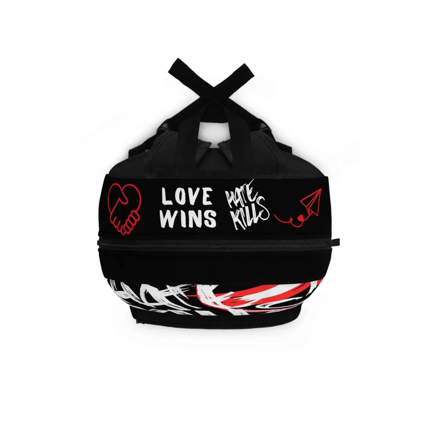 Love Wins Hate Kills Backpack