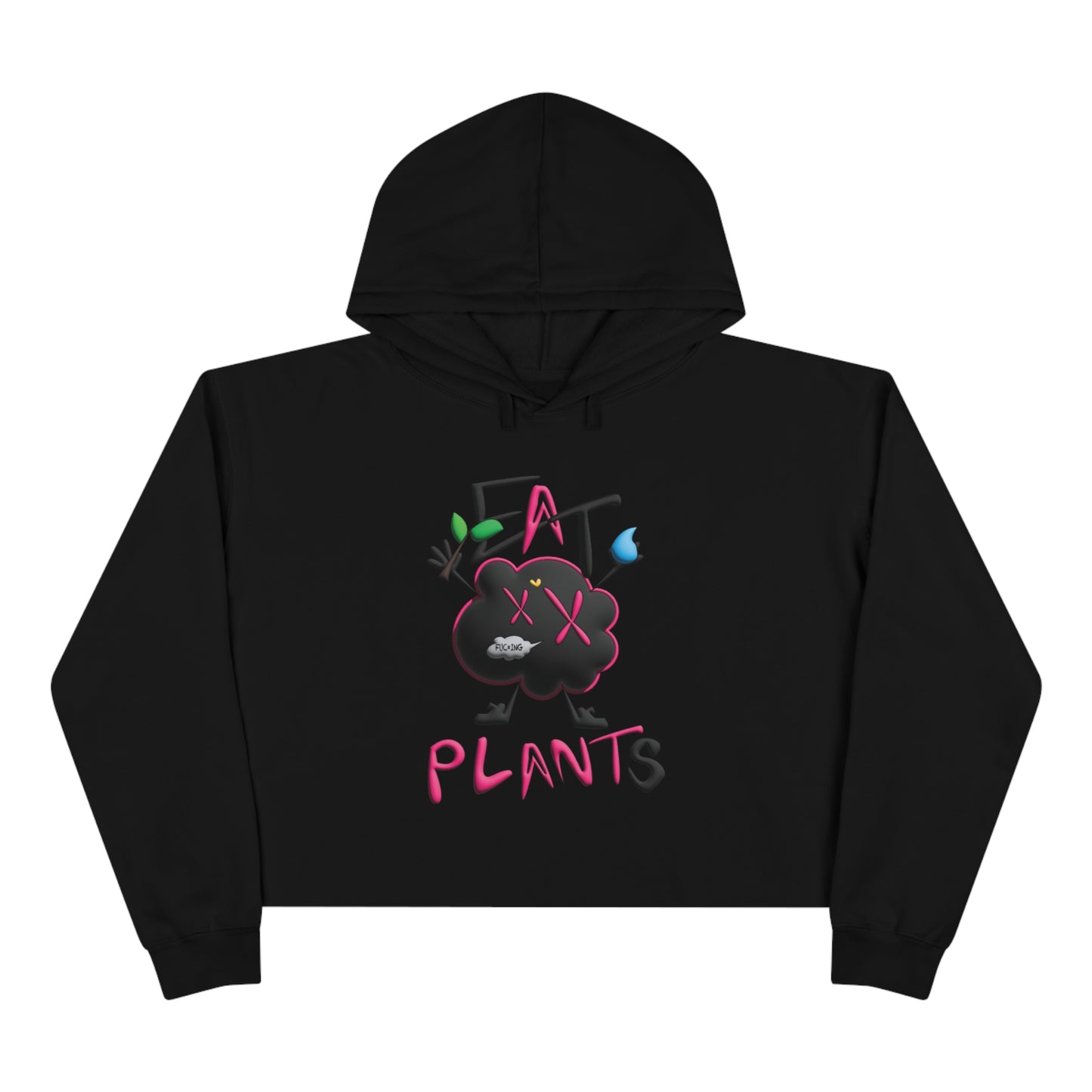 EFP Crop Hoodie (PINK)