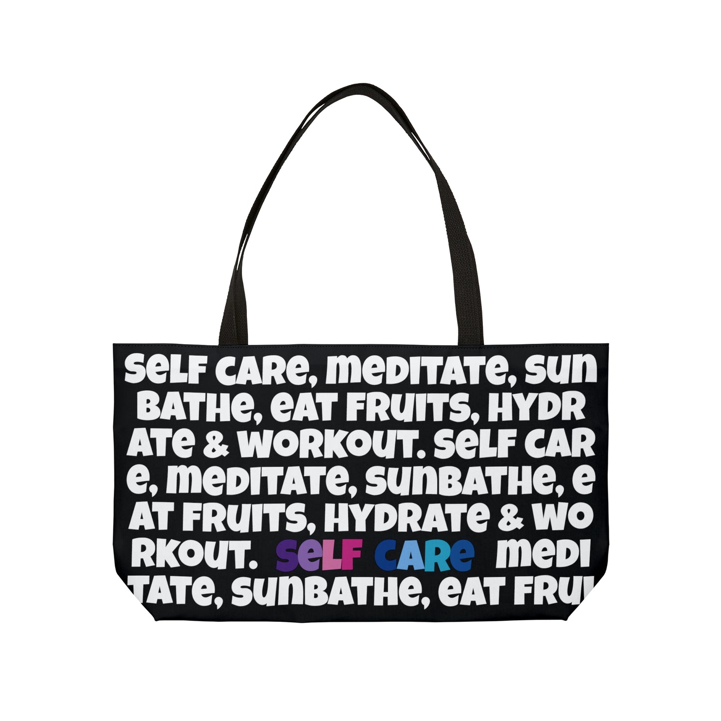 Self Care Weekender Tote