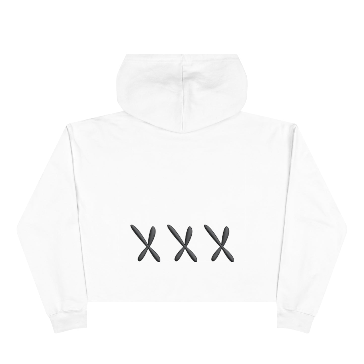 Negativity Crop Hoodie