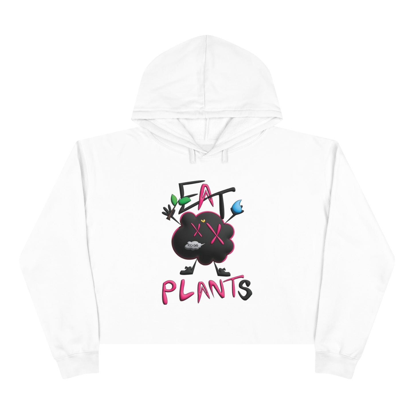 EFP Crop Hoodie (PINK)