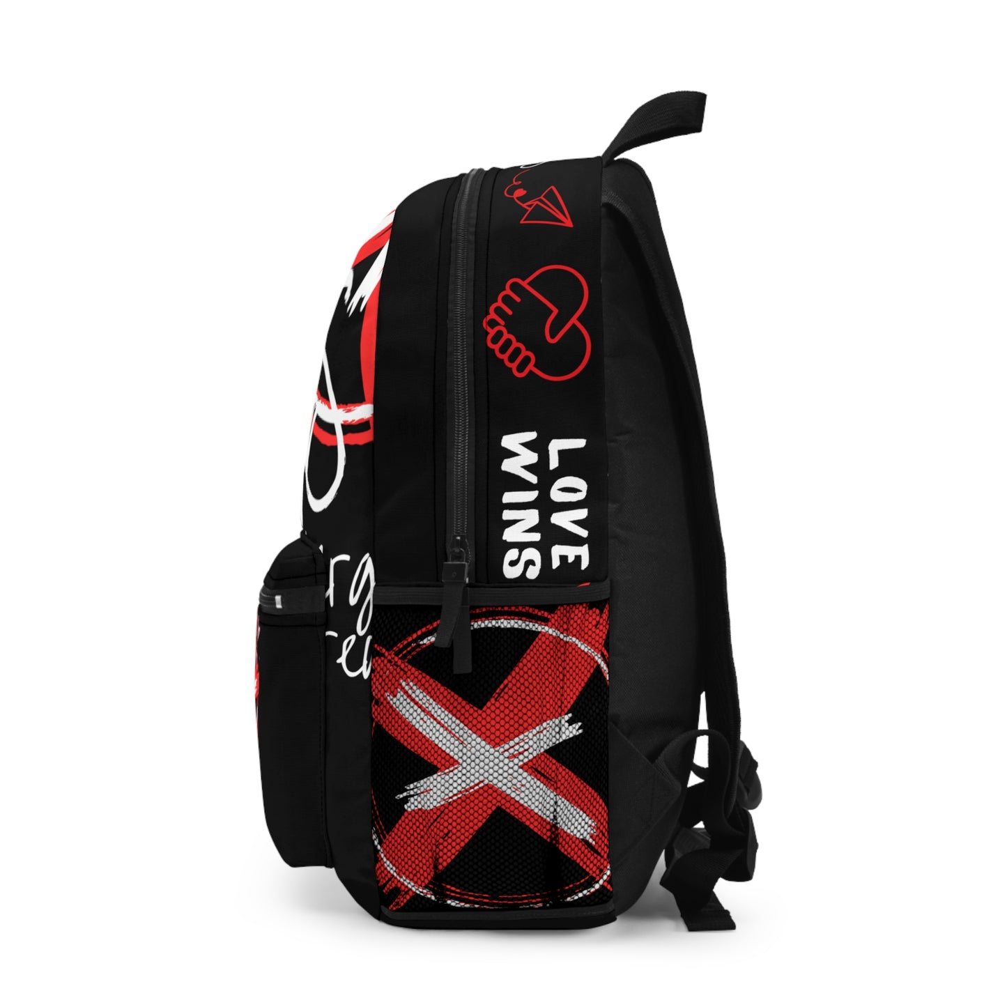 Love Wins Hate Kills Backpack