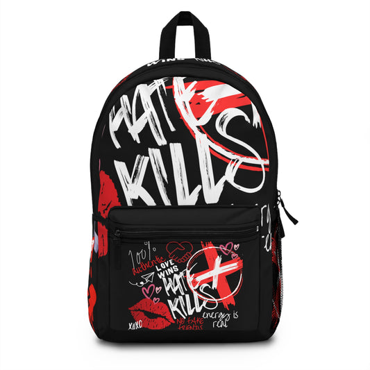 Love Wins Hate Kills Backpack